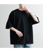 【ロッキーモンロー/Rocky Monroe】のオーバーサイズ テックワッフルサーマル半袖Tシャツ ブラック|ID: prp329100004570966 ipo3291000000032342459