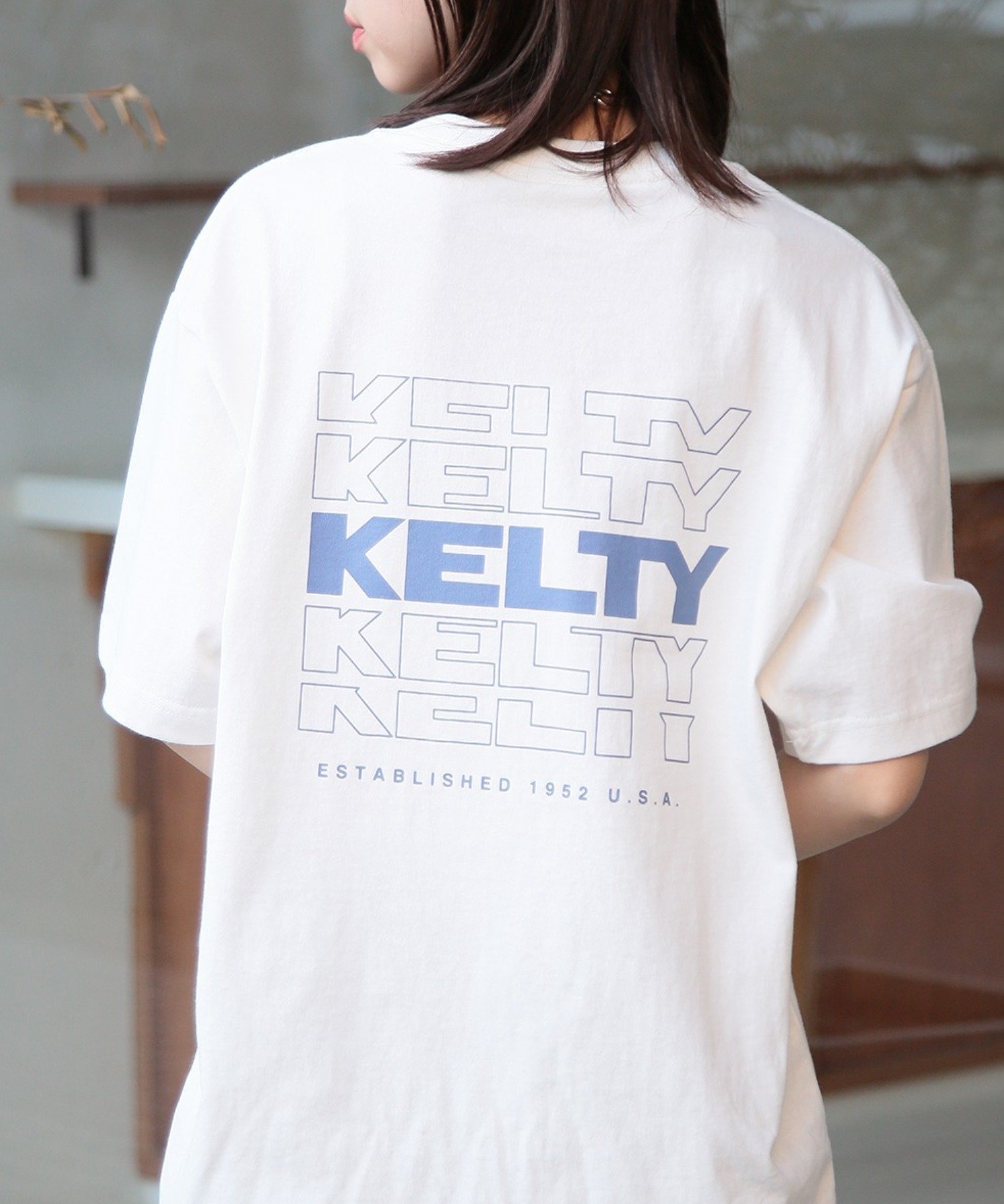【その他のブランド/Other】のKELTY/バックタイポロゴS/STシャツ KE24113028 インテリア・キッズ・メンズ・レディースファッション・服の通販 founy(ファニー) 　ファッション　Fashion　レディースファッション　WOMEN　トップス・カットソー　Tops/Tshirt　シャツ/ブラウス　Shirts/Blouses　ロング / Tシャツ　T-Shirts　バッグ　Bag　アウトドア　Outdoor　アクセサリー　Accessories　インナー　Inner　カーゴパンツ　Cargo Pants　サングラス　Sunglasses　ショート　Short　シルバー　Silver　シンプル　Simple　ジャケット　Jacket　スキニー　Skinny　スラックス　Slacks　チェーン　Chain　デニム　Denim　トレンド　Trend　ネックレス　Necklace　フレーム　Flame　プリント　Print　ベーシック　Basic　ボトム　Bottom　ワンポイント　One Point　再入荷　Restock/Back In Stock/Re Arrival　おすすめ　Recommend　WHT|ID: prp329100004570986 ipo3291000000032342637