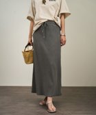 【サロン アダム エ ロペ/SALON adam et rope'】の【WEB限定】ビンテージライクリブナロースカート 人気、トレンドファッション・服の通販 founy(ファニー) ファッション Fashion レディースファッション WOMEN スカート Skirt ヴィンテージ Vintage サンダル Sandals ジャケット Jacket スニーカー Sneakers スリット Slit タイトスカート Tight Skirt ドローストリング Drawstring フィット Fit ポケット Pocket メタル Metal ロング Long おすすめ Recommend エレガント 上品 Elegant thumbnail チャコール(06)|ID: prp329100004570992 ipo3291000000032342687