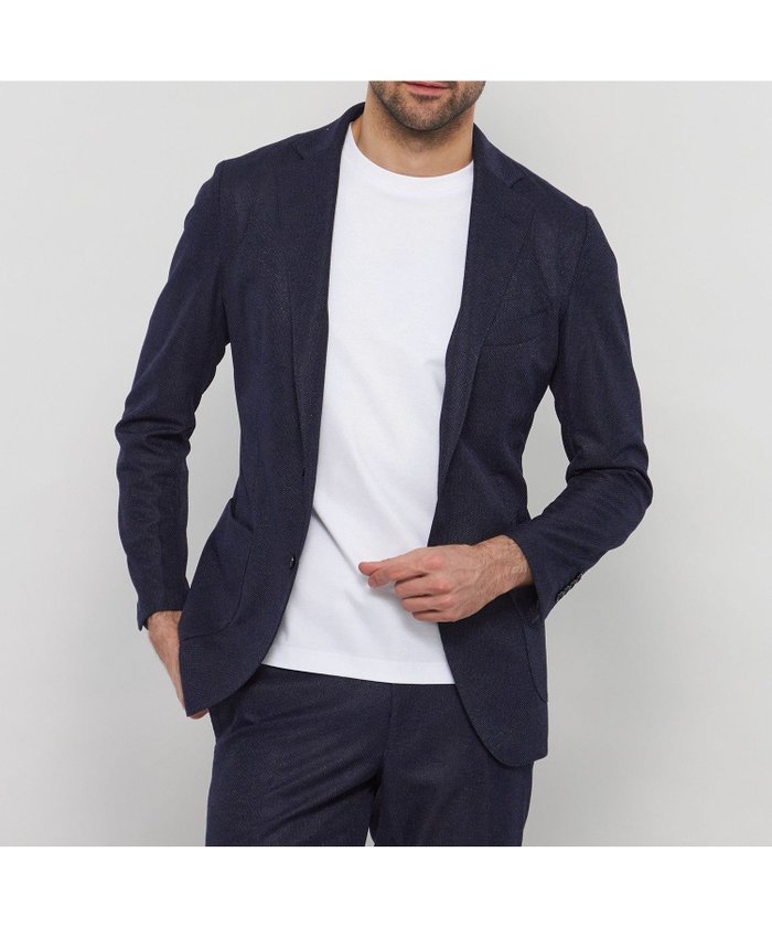 【マッキントッシュ ロンドン/MACKINTOSH LONDON / MEN】の【WEB・一部店舗限定】【BREASY JACKET】メランジメッシュジャージーセットアップジャケット インテリア・キッズ・メンズ・レディースファッション・服の通販 founy(ファニー) https://founy.com/ ファッション Fashion メンズファッション Men's Style Online セットアップ Setup/Men ウォッシャブル Washable サマー Summer ジャケット Jacket セットアップ Set Up 夏 Summer 春 Spring |ID: prp329100004570998 ipo3291000000032533651