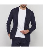【マッキントッシュ ロンドン/MACKINTOSH LONDON / MEN】の【WEB・一部店舗限定】【BREASY JACKET】メランジメッシュジャージーセットアップジャケット ネイビー|ID: prp329100004570998 ipo3291000000032533654