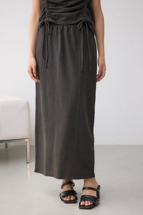 【アズール バイ マウジー/AZUL by moussy】のヴィンテージライクスカート 人気、トレンドファッション・服の通販 founy(ファニー) ファッション Fashion レディースファッション Fashion for Women スカート Skirts おすすめ Recommended / Our Picks カットソー Cut and Sewn Top スリット Slit, Slit Detail セットアップ Set-Up, Coordinated Outfit |ID:prp329100004570999