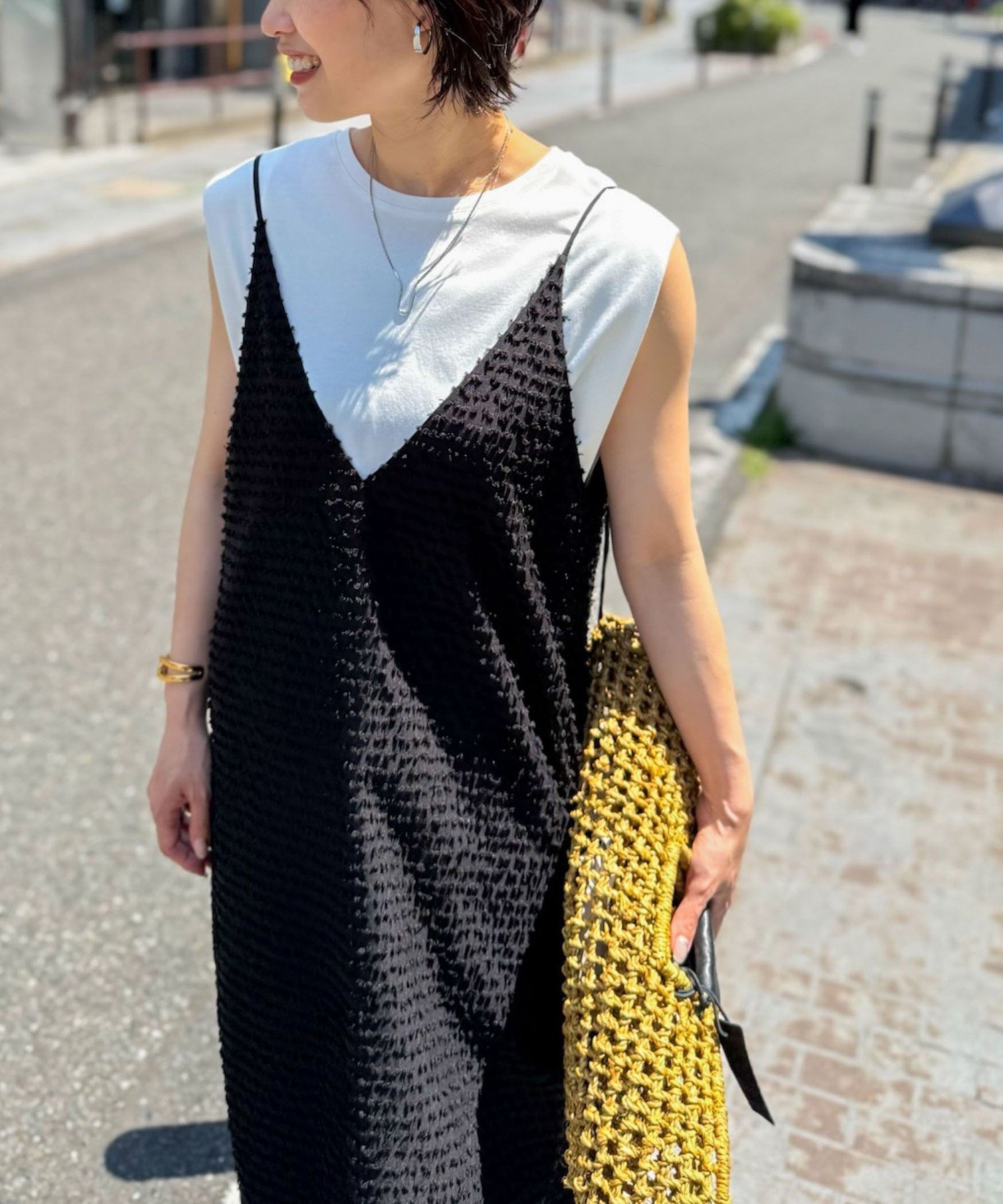 【ノーリーズ/NOLLEY'S】の高機能 LA+スムースタックノースリーブカットソー インテリア・キッズ・メンズ・レディースファッション・服の通販 founy(ファニー) 　ファッション　Fashion　レディースファッション　Fashion for Women　トップス・カットソー　Cut & Sew Tops　キャミソール&ノースリーブ　Camisoles & Sleeveless Tops　カットソー・ベーシックTシャツ　Cut-and-Sewn Tops / Stretch Tees & Basics　カットソー　Cut and Sewn Top　ノースリーブ　Sleeveless, No-Sleeve　ボトム　Bottoms, Lower Wear　おすすめ　Recommended / Our Picks　夏　Summer　エレガント 上品　Elegant　2025年　2025　2025春夏・S/S　Spring/Summer 2025 SS25　ホワイト|ID: prp329100004571000 ipo3291000000032740370