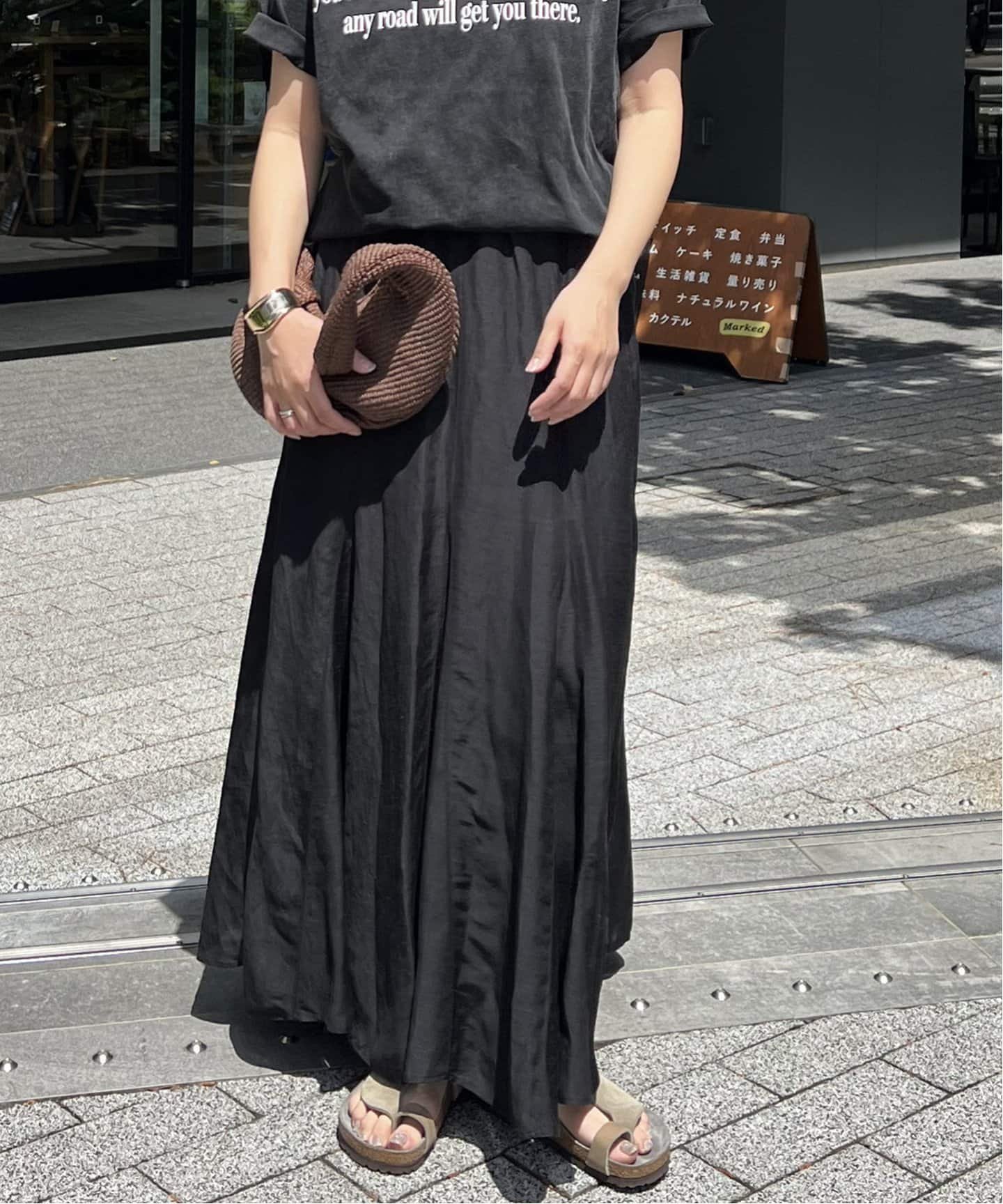 【ジャーナルスタンダード/JOURNAL STANDARD】の《追加 2》シアーレーヨンリネンスカート インテリア・キッズ・メンズ・レディースファッション・服の通販 founy(ファニー) 　ファッション　Fashion　レディースファッション　WOMEN　スカート　Skirt　2025年　2025　ブラック|ID: prp329100004571007 ipo3291000000032342792