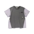 【ブランシェス/branshes / KIDS】の【おそろい】レモン フラワー総柄刺しゅう切替半袖Tシャツ ラベンダー|ID: prp329100004571021 ipo3291000000032655363