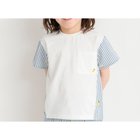 【ブランシェス/branshes / KIDS】の【おそろい】レモン フラワー総柄刺しゅう切替半袖Tシャツ オフホワイト|ID: prp329100004571021 ipo3291000000032655364