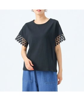 【ビームス ハート/BEAMS HEART】のスター レース Tシャツ 人気、トレンドファッション・服の通販 founy(ファニー) ファッション Fashion レディースファッション WOMEN トップス・カットソー Tops/Tshirt シャツ/ブラウス Shirts/Blouses ロング / Tシャツ T-Shirts おすすめ Recommend インナー Inner カットソー Cut And Sew サロペット Overalls シンプル Simple バランス Balance フェミニン Feminine ベーシック Basic レース Race |ID:prp329100004571023