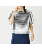 【イッツインターナショナル/I.T.'S. international】のコットン天竺半袖Tシャツ 人気、トレンドファッション・服の通販 founy(ファニー) ファッション Fashion レディースファッション WOMEN トップス・カットソー Tops/Tshirt シャツ/ブラウス Shirts/Blouses ロング / Tシャツ T-Shirts シンプル Simple ボックス Box 半袖 Short Sleeve thumbnail オフホワイト|ID: prp329100004571047 ipo3291000000032343130