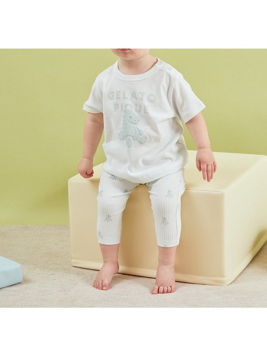 【ジェラート ピケ/gelato pique / KIDS】の【BABY】ぬいぐるみ柄レギンスパンツ インテリア・キッズ・メンズ・レディースファッション・服の通販 founy(ファニー) 　ファッション　Fashion　キッズファッション　KIDS Children’s Clothing　ボトムス　Bottoms/Kids　おすすめ　Recommend　プリント　Print　ベーシック　Basic　ラベンダー　Lavender　レギンス　Leggings　ロング　Long　MNT[021]|ID: prp329100004571051 ipo3291000000032642503