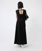 【バビロン/BABYLONE / KIDS】のバックオープンシェイプワンピース 人気、トレンドファッション・服の通販 founy(ファニー) ファッション Fashion キッズファッション KIDS ワンピース Dress/Kids カーディガン Cardigan シェイプ Shape シンプル Simple ジャケット Jacket ジャージー Jersey ネックレス Necklace フレア Flare ポケット Pocket おすすめ Recommend thumbnail ブラック19|ID: prp329100004571062 ipo3291000000032343279