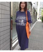 【コーナーズ/CORNERS】のワッフル切り替えプリントTシャツワンピース 人気、トレンドファッション・服の通販 founy(ファニー) ファッション Fashion レディースファッション WOMEN ワンピース Dress シャツワンピース Shirt Dresses プリント Print ワッフル Waffle thumbnail ネイビー|ID: prp329100004571063 ipo3291000000032343298