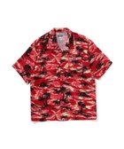 【アベイシングエイプ/A BATHING APE / MEN】のPALM TREE CAMO OPEN COLLAR POCKET SS SHIRT 人気、トレンドファッション・服の通販 founy(ファニー) ファッション Fashion メンズファッション Fashion for Men コレクション Collection, Seasonal Line ショーツ Shorts, Short Pants パターン Pattern, Design Print ビーチ Beach, Seaside ポケット Pocket, Pocket Detail モチーフ Motif, Design Theme リゾート Resort, Vacation Style 半袖 Short Sleeve, Half Sleeve 夏 Summer 定番 Standard, Basic Item 春 Spring S/S・春夏 SS, Spring/Summer, Warm Season thumbnail RED|ID: prp329100004571088 ipo3291000000033574689