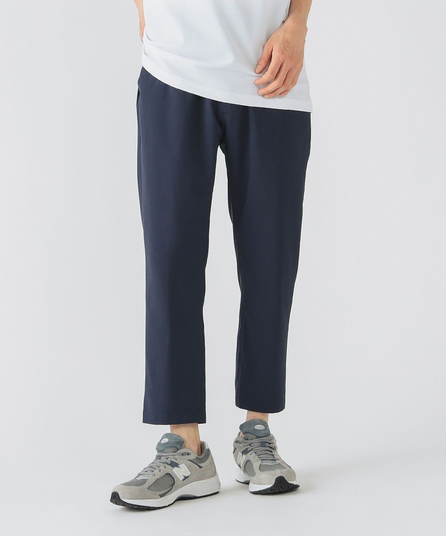 【ビームス ハート/BEAMS HEART / MEN】のポリエステルトロ テーパード イージーパンツ(吸水速乾) インテリア・キッズ・メンズ・レディースファッション・服の通販 founy(ファニー) 　ファッション　Fashion　メンズファッション　Men's Style Online　ボトムス　Bottoms/Men　アンクル　Uncle　ジャケット　Jacket　テーパード　Tapered　リラックス　Relax　吸水　Water Absorption　NAVY|ID: prp329100004571106 ipo3291000000032533606