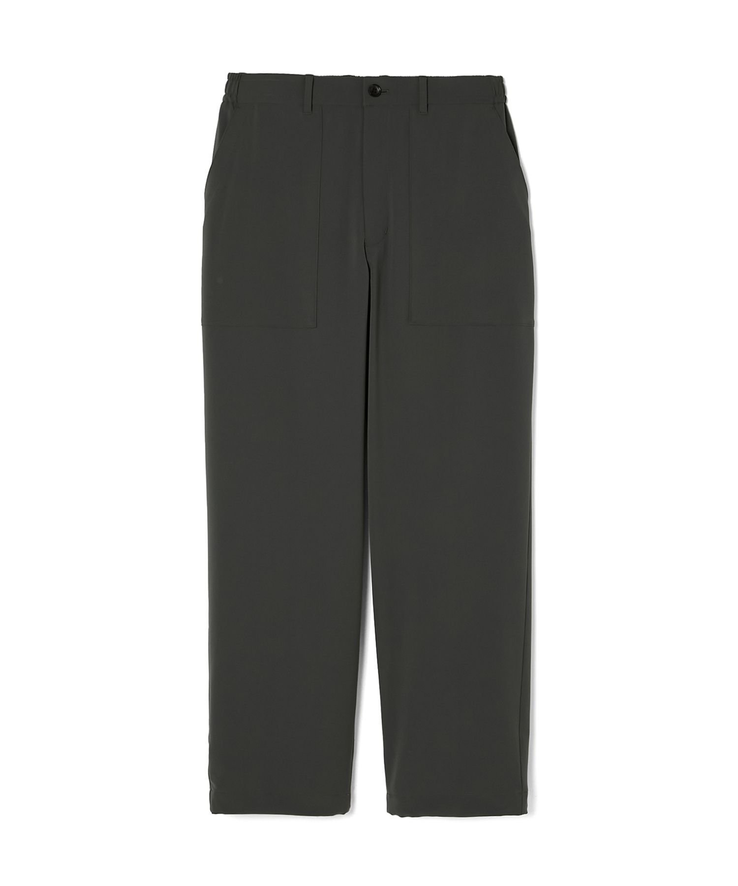 【エヌ.ハリウッド/N.HOOLYWOOD / MEN】のWIDE EASY PANTS インテリア・キッズ・メンズ・レディースファッション・服の通販 founy(ファニー) 　ファッション　Fashion　メンズファッション　Men's Style Online　ボトムス　Bottoms/Men　コレクション　Collection　今季　This Season　シンプル　Simple　ストレッチ　Stretch　スピンドル　Spindle　パッチ　Patch　フォルム　Form　フロント　Front　ポケット　Pocket　モダン　Modern　リラックス　Relax　エレガント 上品　Elegant　CHARCOAL|ID: prp329100004571108 ipo3291000000032657825