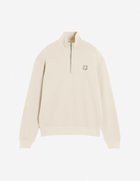 【メゾン キツネ/MAISON KITSUNE / MEN】のMaison Kitsune/BOLD FOX HEAD PATCH COMFORT HALF ZIPPED SWEATSHIRT SMOKE|ID: prp329100004571120 ipo3291000000032645030