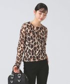 【ビームス ウイメン/BEAMS】の【5/8新規値下げ】シアー プリント クルーネック Tシャツ LEOPARD|ID: prp329100004571125 ipo3291000000032344075