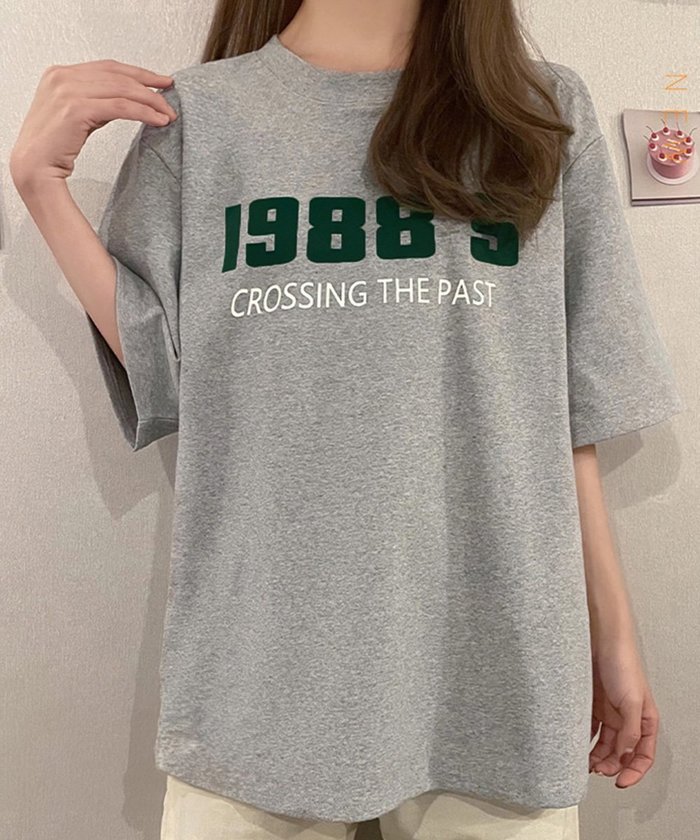 【ミニミニストア/miniministore】のロゴプリント tシャツ 半袖クルーネック インテリア・キッズ・メンズ・レディースファッション・服の通販 founy(ファニー) https://founy.com/ ファッション Fashion レディースファッション WOMEN トップス・カットソー Tops/Tshirt シャツ/ブラウス Shirts/Blouses ロング / Tシャツ T-Shirts サマー Summer シンプル Simple プリント Print ワイド Wide 半袖 Short Sleeve 夏 Summer 楽ちん Easy |ID: prp329100004571150 ipo3291000000032344359