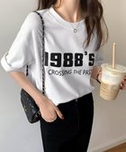 【ミニミニストア/miniministore】のロゴプリント tシャツ 半袖クルーネック ホワイト|ID: prp329100004571150 ipo3291000000032344362