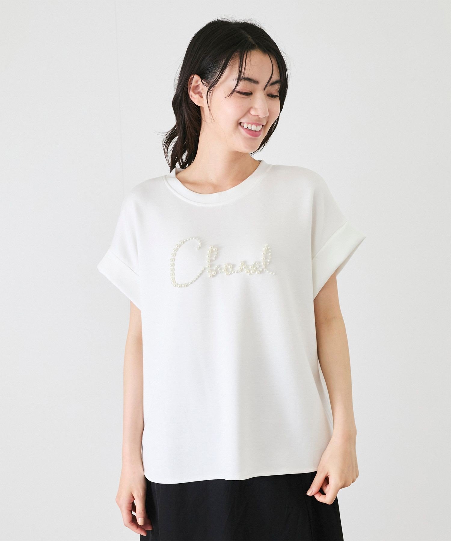 【ジャイロ/JAYRO】のパール使いポンチプルオーバー インテリア・キッズ・メンズ・レディースファッション・服の通販 founy(ファニー) 　ファッション　Fashion　レディースファッション　WOMEN　トップス・カットソー　Tops/Tshirt　プルオーバー　Pullover　おすすめ　Recommend　カットソー　Cut And Sew　シンプル　Simple　パール　Pearl　フェミニン　Feminine　フレア　Flare　ボトム　Bottom　ポケット　Pocket　夏　Summer　春　Spring　S/S・春夏　Ss・Spring/Summer　ホワイト系(12)|ID: prp329100004571154 ipo3291000000032344385