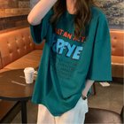 【ミニミニストア/miniministore】のロゴTシャツ レディース半袖ゆるtシャツ ブルーグリーン|ID: prp329100004571159 ipo3291000000032344414