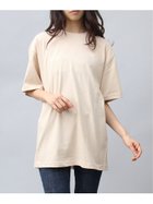 【エーエムエス/A.M.S】の5.6オンスヘビーウェイト オーバーサイズ ビッグTシャツ ベージュ|ID: prp329100004571190 ipo3291000000032344709