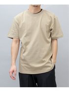 【エーエムエス/A.M.S】の5.6オンスヘビーウェイト オーバーサイズ ビッグTシャツ カーキ|ID: prp329100004571190 ipo3291000000032344710