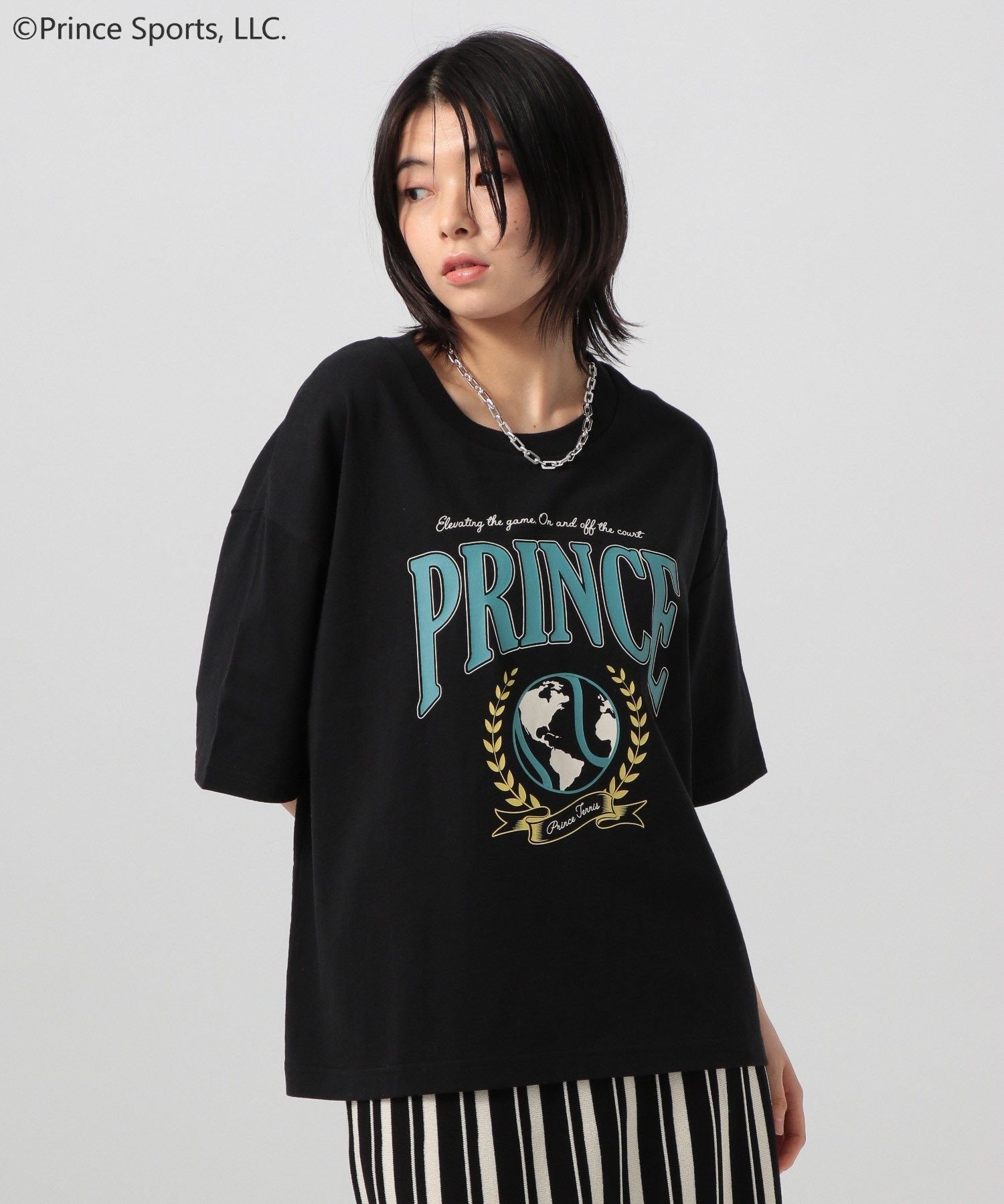 【ベイフロー/BAYFLOW】の【Prince(プリンス)】別注グラフィックTシャツ インテリア・キッズ・メンズ・レディースファッション・服の通販 founy(ファニー) 　ファッション　Fashion　レディースファッション　WOMEN　トップス・カットソー　Tops/Tshirt　シャツ/ブラウス　Shirts/Blouses　ロング / Tシャツ　T-Shirts　インナー　Inner　カットソー　Cut And Sew　クラシック　Classic　グラフィック　Graphic　スペシャル　Special　スポーツ　Sports　フェイス　Face　プリント　Print　ボトム　Bottom　別注　Special Order　ワイド　Wide　ワンポイント　One Point　おすすめ　Recommend　ブラック19|ID: prp329100004571198 ipo3291000000032344763