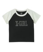 【エックスガール/X-girl】のRHINESTONE ROMAN TYPE LG RAGLAN SS BABY 人気、トレンドファッション・服の通販 founy(ファニー) ファッション Fashion レディースファッション WOMEN おすすめ Recommend コンパクト Compact ストーン Stone ミニスカート Mini Skirt ルーズ Loose thumbnail BLACK|ID: prp329100004571205 ipo3291000000032344813