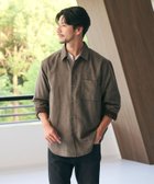 【ビューティ&ユース ユナイテッドアローズ/BEAUTY&YOUTH / UNITED ARROWS / MEN】の【WEB限定 WARDROBE SMART】スエードライク シャツ DK.GRAY|ID: prp329100004571208 ipo3291000000034215619