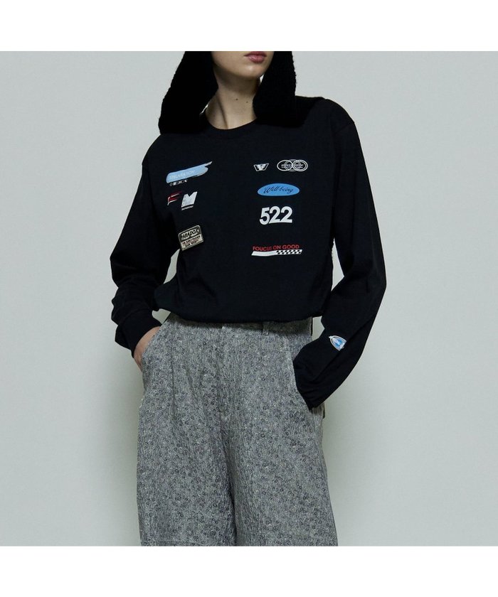 【メゾンスペシャル/MAISON SPECIAL】のSponsor Logo Print Long Sleeve T-shirt インテリア・キッズ・メンズ・レディースファッション・服の通販 founy(ファニー) https://founy.com/ ファッション Fashion レディースファッション WOMEN トップス・カットソー Tops/Tshirt シャツ/ブラウス Shirts/Blouses ロング / Tシャツ T-Shirts インナー Inner ウォッシャブル Washable グラフィック Graphic スリーブ Sleeve プリント Print ロング Long |ID: prp329100004571220 ipo3291000000032344909