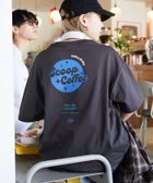 【フリークスストア/FREAK'S STORE】のScoop Coffee×FREAK S STORE 別注 ビッグシルエット バックプリント Tシャツ 【限定展開】 25SS チャコールグレー|ID: prp329100004571231 ipo3291000000032344978