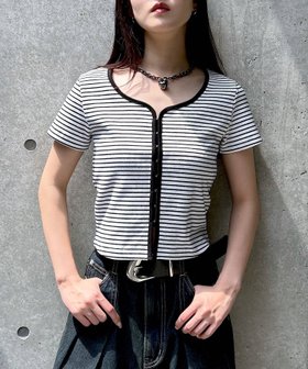 【ページボーイ/PAGEBOY】のリブホックコンパクトTシャツ 人気、トレンドファッション・服の通販 founy(ファニー) ファッション Fashion レディースファッション WOMEN トップス・カットソー Tops/Tshirt シャツ/ブラウス Shirts/Blouses ロング / Tシャツ T-Shirts コンパクト Compact トレンド Trend パイピング Piping ボーダー Border 無地 Plain Color |ID:prp329100004571233