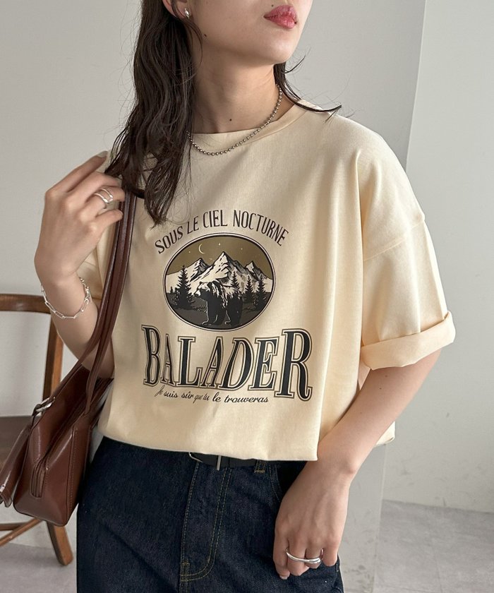 【ディスコート/Discoat】の【WEB限定】マウントプリントビッグTシャツ インテリア・キッズ・メンズ・レディースファッション・服の通販 founy(ファニー) https://founy.com/ ファッション Fashion レディースファッション WOMEN トップス・カットソー Tops/Tshirt シャツ/ブラウス Shirts/Blouses ロング / Tシャツ T-Shirts ショルダー Shoulder トレンド Trend ドロップ Drop プリント Print ヴィンテージ Vintage |ID: prp329100004571288 ipo3291000000032345427