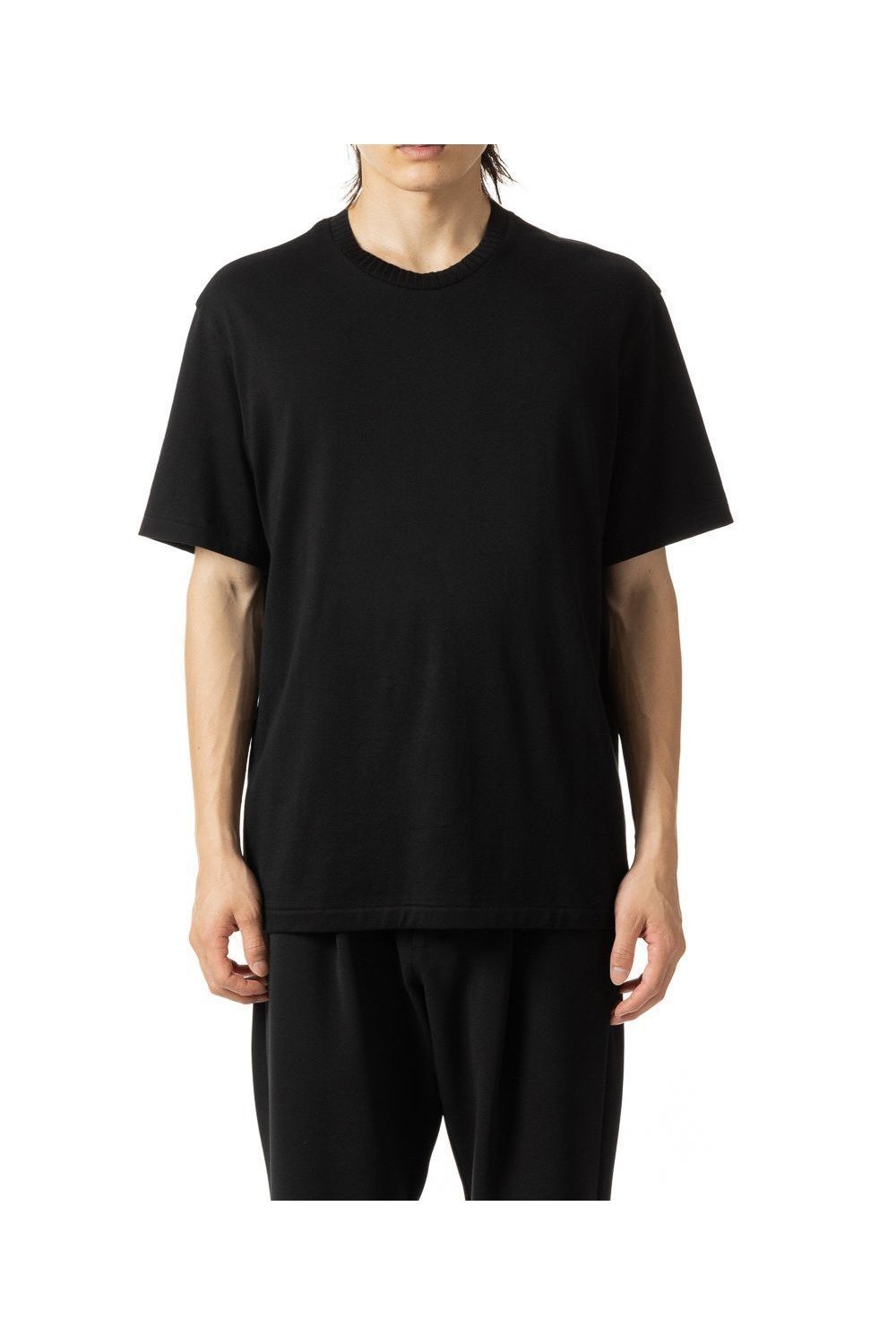 【アタッチメント/ATTACHMENT / MEN】のハイウェットジャージー スリムフィットカットソーS/S インテリア・キッズ・メンズ・レディースファッション・服の通販 founy(ファニー) 　ファッション　Fashion　メンズファッション　Fashion for Men　トップス・カットソー　Cut & Sew Tops　夏　Summer　S/S・春夏　SS, Spring/Summer, Warm Season　BLACK|ID: prp329100004571292 ipo3291000000032738704
