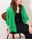 【ジャーナルスタンダード レリューム/JOURNAL STANDARD relume】の《追加》ウォッシャブルクロップドカーディガン グリーン|ID: prp329100004571295 ipo3291000000032626498