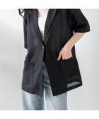 【ラジュール/Lajour】のメッシュシアージャケット 人気、トレンドファッション・服の通販 founy(ファニー) ファッション Fashion レディースファッション Fashion for Women アウター Coat / Outerwear Collection レディースジャケット・軽アウター Jackets おすすめ Recommended / Our Picks インナー Innerwear シアー Sheer, See-Through ショルダー Shoulder, Shoulder Strap ジャケット Jacket, Outerwear スリット Slit, Slit Detail ドロップ Drop Shoulder, Dropped Style メッシュ Mesh, Net Fabric 夏 Summer thumbnail ブラック|ID: prp329100004571346 ipo3291000000033624499