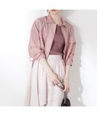 【プロポーション ボディドレッシング/PROPORTION BODY DRESSING】のシアーブルゾン 人気、トレンドファッション・服の通販 founy(ファニー) ファッション Fashion レディースファッション Ladies' Fashion Online アウター Coat Outerwear ブルゾン Blouson/Jackets シアー Sheer ポケット Pocket リボン Ribbon thumbnail ピンク|ID: prp329100004571364 ipo3291000000032647316