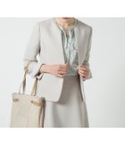 【ニューヨーカー/NEWYORKER】の【ウォッシャブル】マットストレッチ 1釦ノーカラージャケット 人気、トレンドファッション・服の通販 founy(ファニー) ファッション Fashion レディースファッション WOMEN アウター Coat Outerwear ジャケット Jackets ノーカラージャケット No Collar Leather Jackets ウォッシャブル Washable オケージョン Occasion 春 Spring カットソー Cut And Sew ジャケット Jacket スタイリッシュ Stylish ストレッチ Stretch スリット Slit セットアップ Set Up ベーシック Basic ポケット Pocket ラウンド Round S/S・春夏 Ss・Spring/Summer おすすめ Recommend 夏 Summer ビジネス 仕事 通勤 Business thumbnail アイボリー|ID: prp329100004571370 ipo3291000000032346061