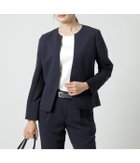【ニューヨーカー/NEWYORKER】の【ウォッシャブル】マットストレッチ 1釦ノーカラージャケット 人気、トレンドファッション・服の通販 founy(ファニー) ファッション Fashion レディースファッション WOMEN アウター Coat Outerwear ジャケット Jackets ノーカラージャケット No Collar Leather Jackets ウォッシャブル Washable オケージョン Occasion 春 Spring カットソー Cut And Sew ジャケット Jacket スタイリッシュ Stylish ストレッチ Stretch スリット Slit セットアップ Set Up ベーシック Basic ポケット Pocket ラウンド Round S/S・春夏 Ss・Spring/Summer おすすめ Recommend 夏 Summer ビジネス 仕事 通勤 Business thumbnail ネイビー|ID: prp329100004571370 ipo3291000000032346062