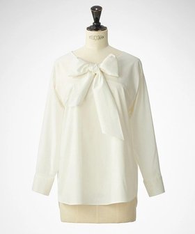 【ストロベリーフィールズ/STRAWBERRY FIELDS】の2wayリボンブラウス 人気、トレンドファッション・服の通販 founy(ファニー) ファッション Fashion レディースファッション WOMEN トップス・カットソー Tops/Tshirt シャツ/ブラウス Shirts/Blouses リボン Ribbon |ID:prp329100004571387