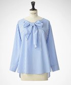 【ストロベリーフィールズ/STRAWBERRY FIELDS】の2wayリボンブラウス 人気、トレンドファッション・服の通販 founy(ファニー) ファッション Fashion レディースファッション WOMEN トップス・カットソー Tops/Tshirt シャツ/ブラウス Shirts/Blouses リボン Ribbon thumbnail ブルー2|ID: prp329100004571387 ipo3291000000032346144