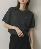 【センスオブプレイス/SENSE OF PLACE by URBAN RESEARCH】のクルーネッククロップドセーター 人気、トレンドファッション・服の通販 founy(ファニー) ファッション Fashion レディースファッション Fashion for Women 2025年 2025 2025春夏・S/S Spring/Summer 2025 SS25 おすすめ Recommended / Our Picks カットソー Cut and Sewn Top チャーム Charm, Pendant バランス Balance, Style Balance リネン Linen, Linen Fabric 夏 Summer S/S・春夏 SS, Spring/Summer, Warm Season thumbnail CHARCOAL|ID: prp329100004571395 ipo3291000000032745413