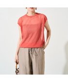 【フリークスストア/FREAK'S STORE】のハンドウォッシャブル リネン ミックス シアー ノースリーブ TEE【限定展開】 25SS オレンジ|ID: prp329100004571406 ipo3291000000032622046