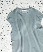【フリークスストア/FREAK'S STORE】のハンドウォッシャブル リネン ミックス シアー ノースリーブ TEE【限定展開】 25SS サックスブルー|ID: prp329100004571406 ipo3291000000032622047
