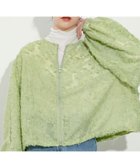 【ジャイロ/JAYRO】のフラワーフリンジジャガードノーカラーブルゾン 人気、トレンドファッション・服の通販 founy(ファニー) ファッション Fashion レディースファッション WOMEN アウター Coat Outerwear ブルゾン Blouson/Jackets おすすめ Recommend インナー Inner シンプル Simple ブルゾン Blouson ポケット Pocket 春 Spring thumbnail ライトグリーン(33)|ID: prp329100004571413 ipo3291000000032346337