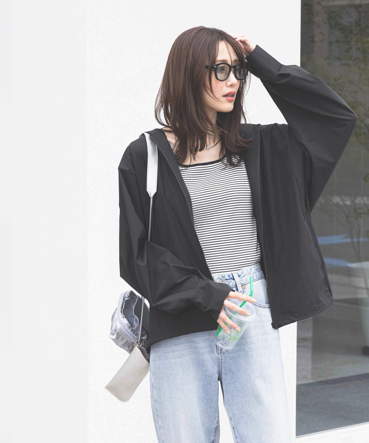 【グローバルワーク/GLOBAL WORK】の遮熱撥水パーカー/495704 人気、トレンドファッション・服の通販 founy(ファニー) 　ファッション　Fashion　レディースファッション　Fashion for Women　トップス・カットソー　Cut & Sew Tops　レディースパーカー・カジュアルフーディー　Casual Hoodies & Sweatshirts　サマー　Summer, Summer Style　シンプル　Simple, Minimal　ストレッチ　Stretch, Stretchy Fabric　パーカー　Hoodie, Parka　 other-1|ID: prp329100004571426 ipo3291000000032719928