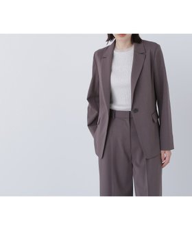 【ナチュラル ビューティー ベーシック/NATURAL BEAUTY BASIC】のサマードライタッチ SETUP シングルテーラードジャケット 人気、トレンドファッション・服の通販 founy(ファニー) ファッション Fashion レディースファッション WOMEN アウター Coat Outerwear ジャケット Jackets テーラードジャケット Tailored Jackets おすすめ Recommend ジャケット Jacket ストレッチ Stretch スーツ Suit メランジ Melange ワイド Wide 定番 Standard 洗える Washable |ID:prp329100004571428