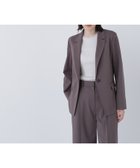 【ナチュラル ビューティー ベーシック/NATURAL BEAUTY BASIC】のサマードライタッチ SETUP シングルテーラードジャケット 人気、トレンドファッション・服の通販 founy(ファニー) ファッション Fashion レディースファッション WOMEN アウター Coat Outerwear ジャケット Jackets テーラードジャケット Tailored Jackets おすすめ Recommend ジャケット Jacket ストレッチ Stretch スーツ Suit メランジ Melange ワイド Wide 定番 Standard 洗える Washable thumbnail モーヴブラウン|ID: prp329100004571428 ipo3291000000032346461