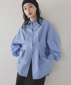 【リアン/Lian】のウエストタックカラーシャツ 人気、トレンドファッション・服の通販 founy(ファニー) ファッション Fashion レディースファッション Fashion for Women トップス・カットソー Cut & Sew Tops シャツ・ブラウス・オフィスカジュアル Elegant Blouses & Button-Ups 2025年 2025 2025-2026秋冬・A/W Autumn/Winter 2025–26 AW25–26 thumbnail ブルー|ID: prp329100004571471 ipo3291000000033612006