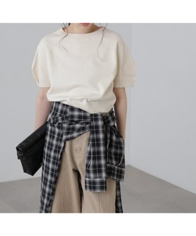 【フリーズマート/FREE'S MART】の洗える マシンウォッシャブルパフスリーブ半袖ニット 人気、トレンドファッション・服の通販 founy(ファニー) ファッション Fashion レディースファッション WOMEN トップス・カットソー Tops/Tshirt ニット Knit Tops コクーン Cocoon フェミニン Feminine ベーシック Basic 半袖 Short Sleeve 洗える Washable |ID:prp329100004571483